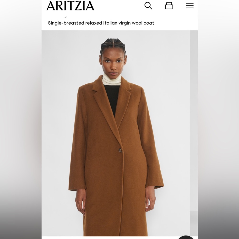 Aritzia Wool Coat